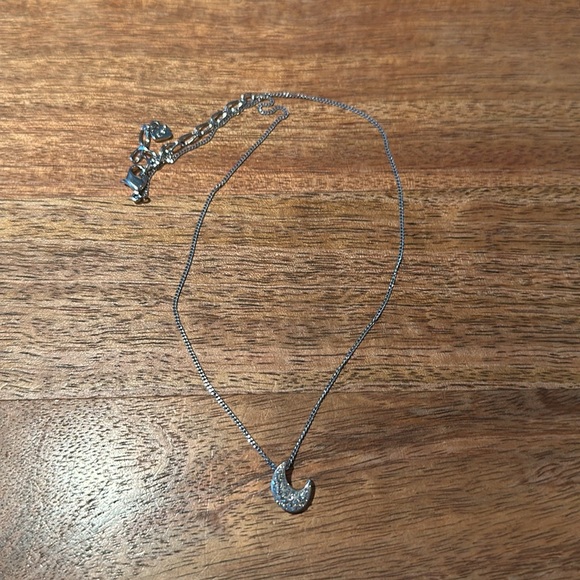 NIB Swarovski Flicker Moon Pendant - Picture 4 of 4